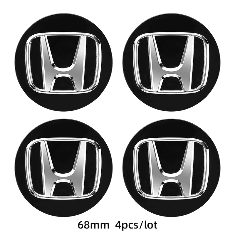 4pcs cap de roue "Honda"