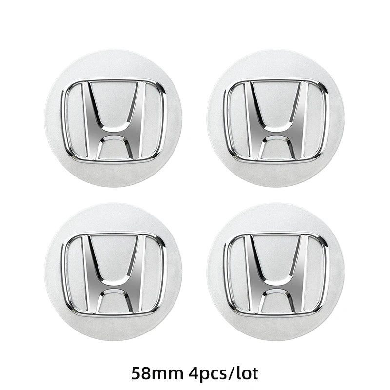 4pcs cap de roue "Honda"