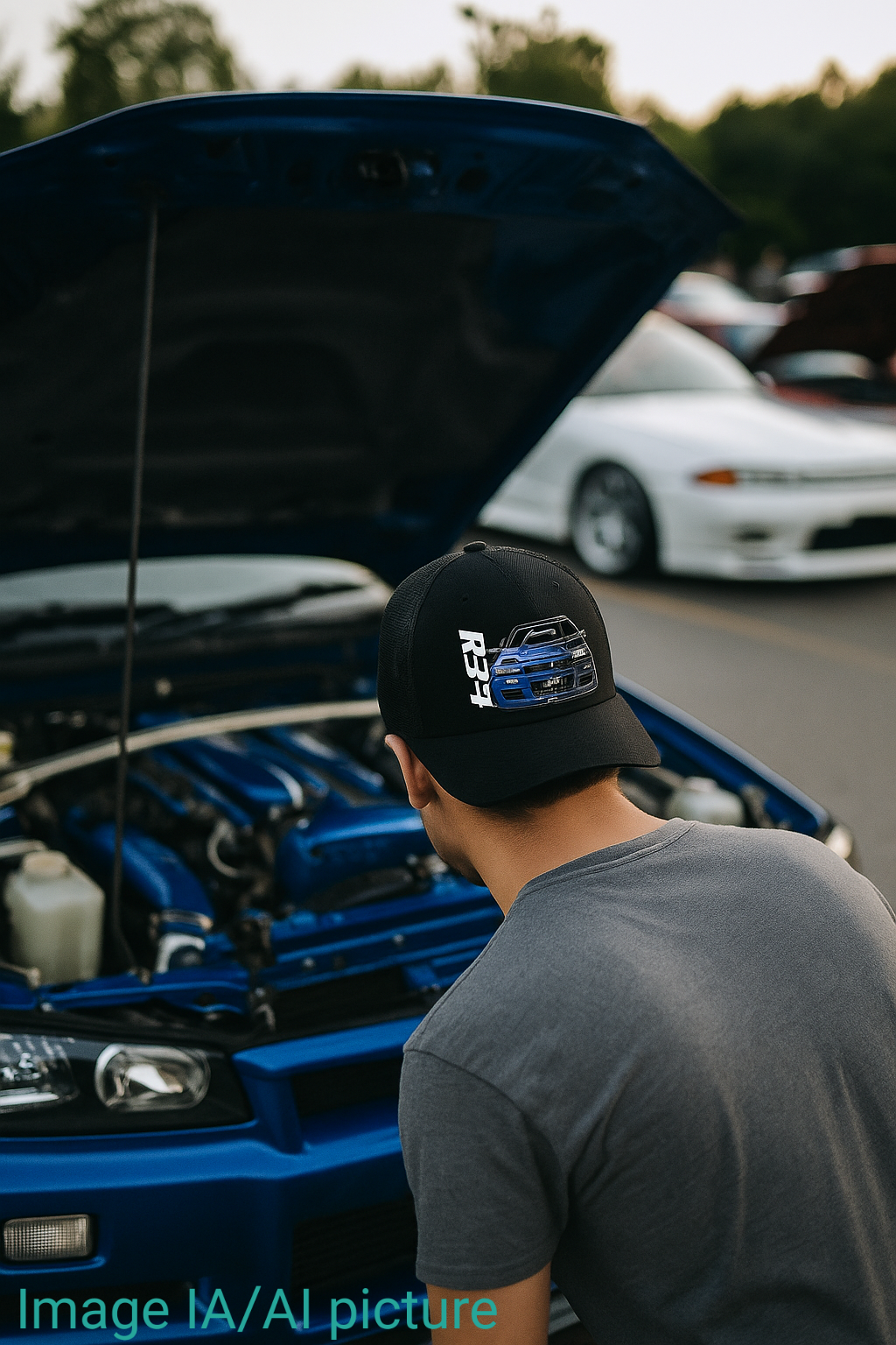 Casquette Skyline R34 GTR