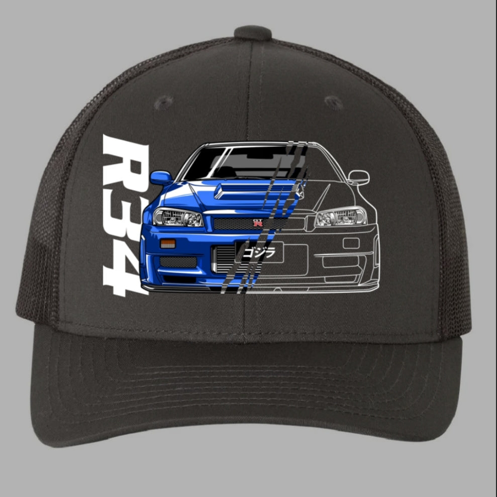 Casquette Skyline R34 GTR