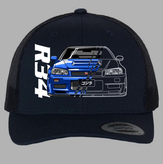 Casquette Skyline R34 GTR